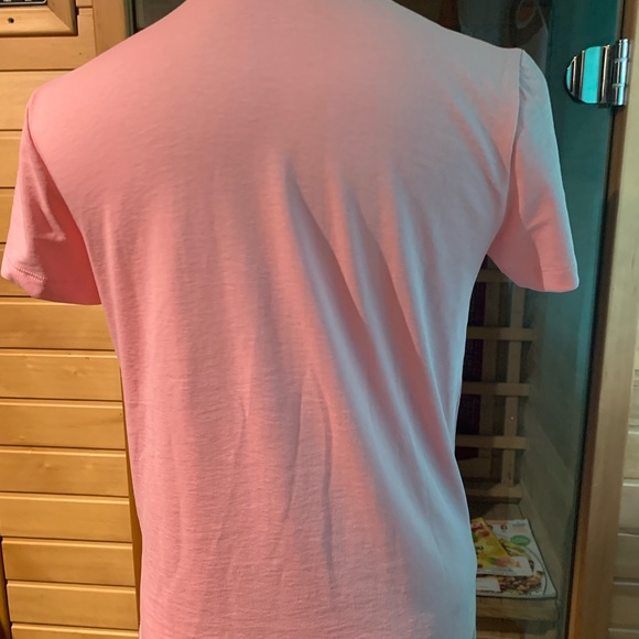 NWT LACOSTE PINK SPORT TEE - Picture 3 of 8